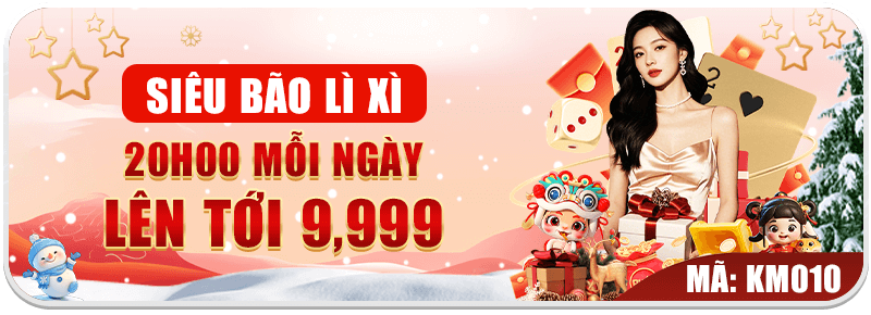 Ưu đãi lì xì trực tuyến lên đến 888k